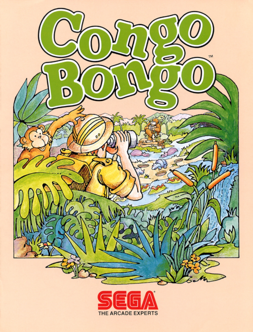 Congo Bongo Arcade Game Cover